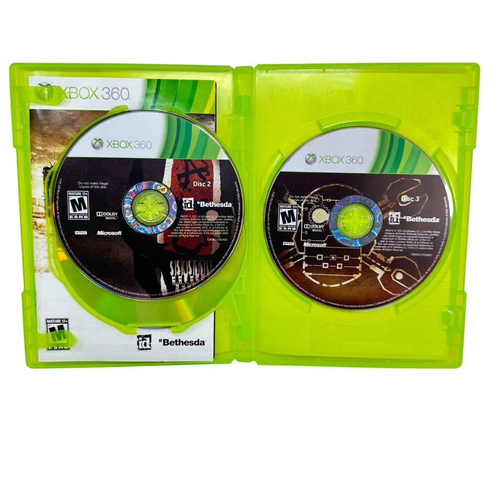 Rage - Xbox 360 - Anarchy Edition - CIB - Tested/Works - Picture 4 of 5